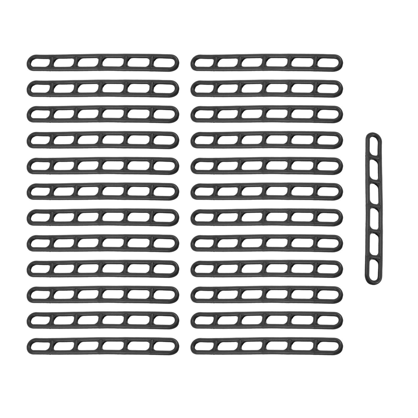 Reinforced Shelter Holders, Tension Connectors with 8 Holes, Portable & Weather-Resistant for Backyard, Camping Garden Stretching Hardware Sun Tension Straps