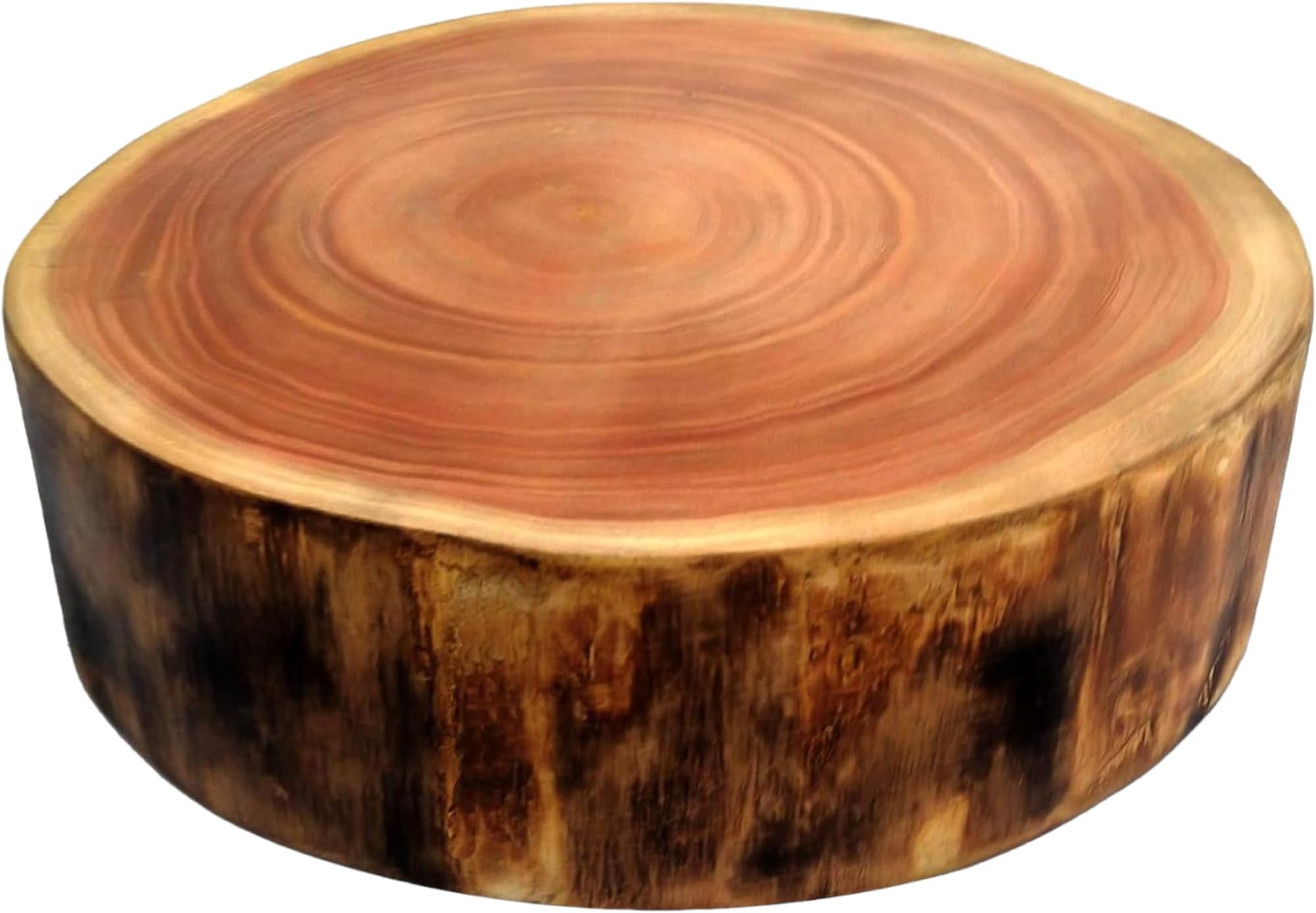 Wooden Butcher Block Chopping Cutting Board (Size- 15-16 Inch, Thickness- 4 Inch, Beige) (Meat/Fish)