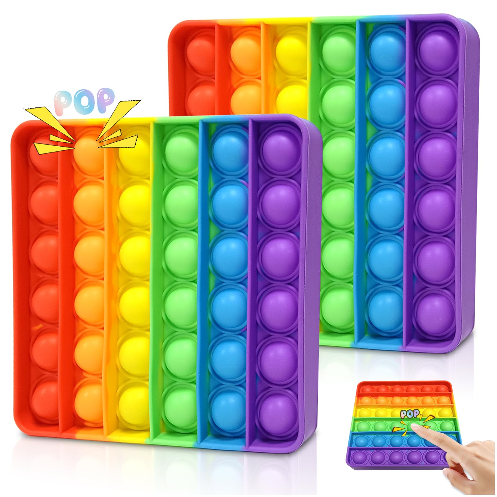 Tuscom Popping Eye Fidget Toys For Stress Relief, Pinch And Pop Sensory Toys For Adults, Fun Desk Decor And Anxiety Relief Gadgets For Teens