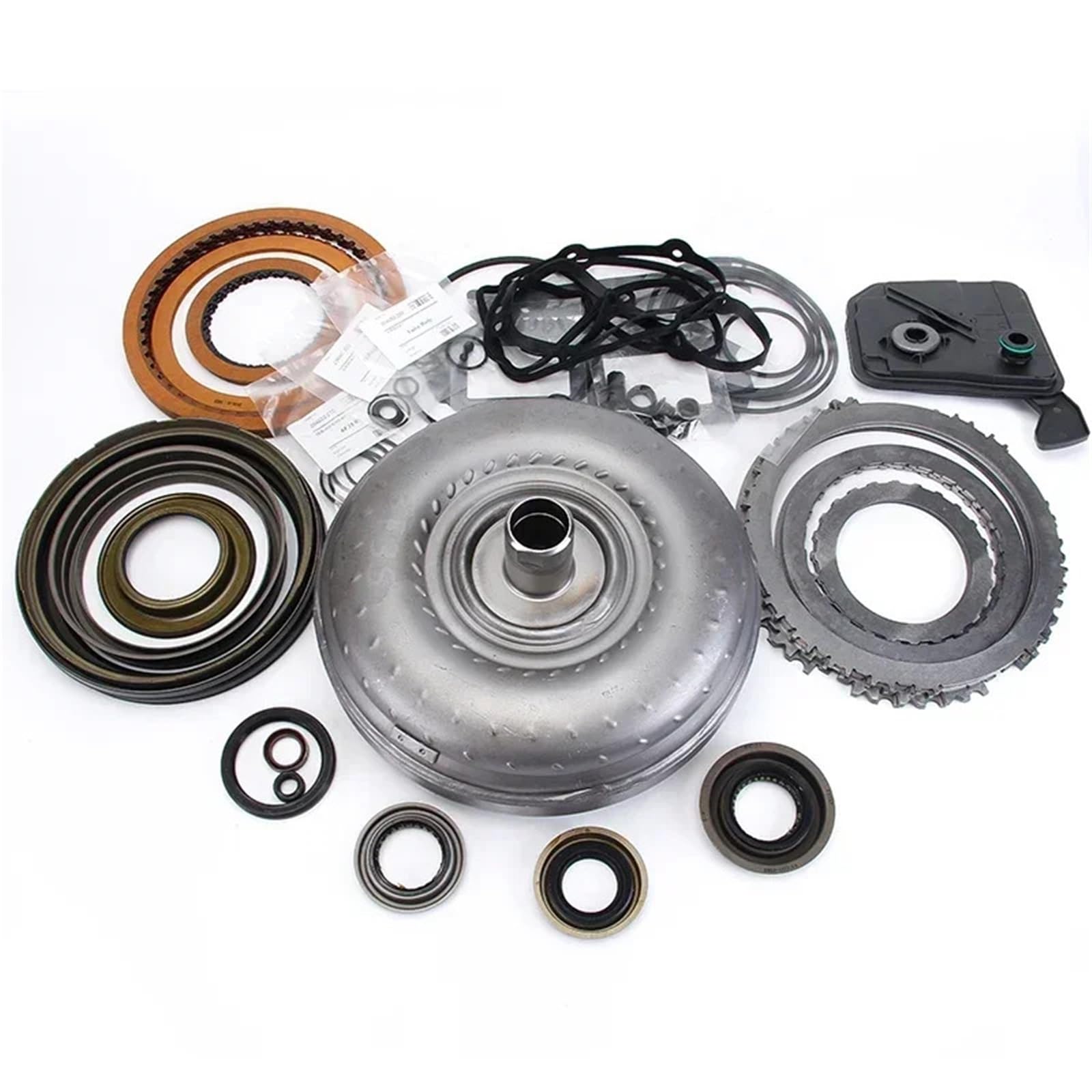 APSHDNCU Torque Multiplier Set Fit for Lincoln MKC Fit ForTiggo Fit for CX-5 6F35 Hydraulic Torque Converter+Overhaul Kit Torque Converter(6F35 2.0L)