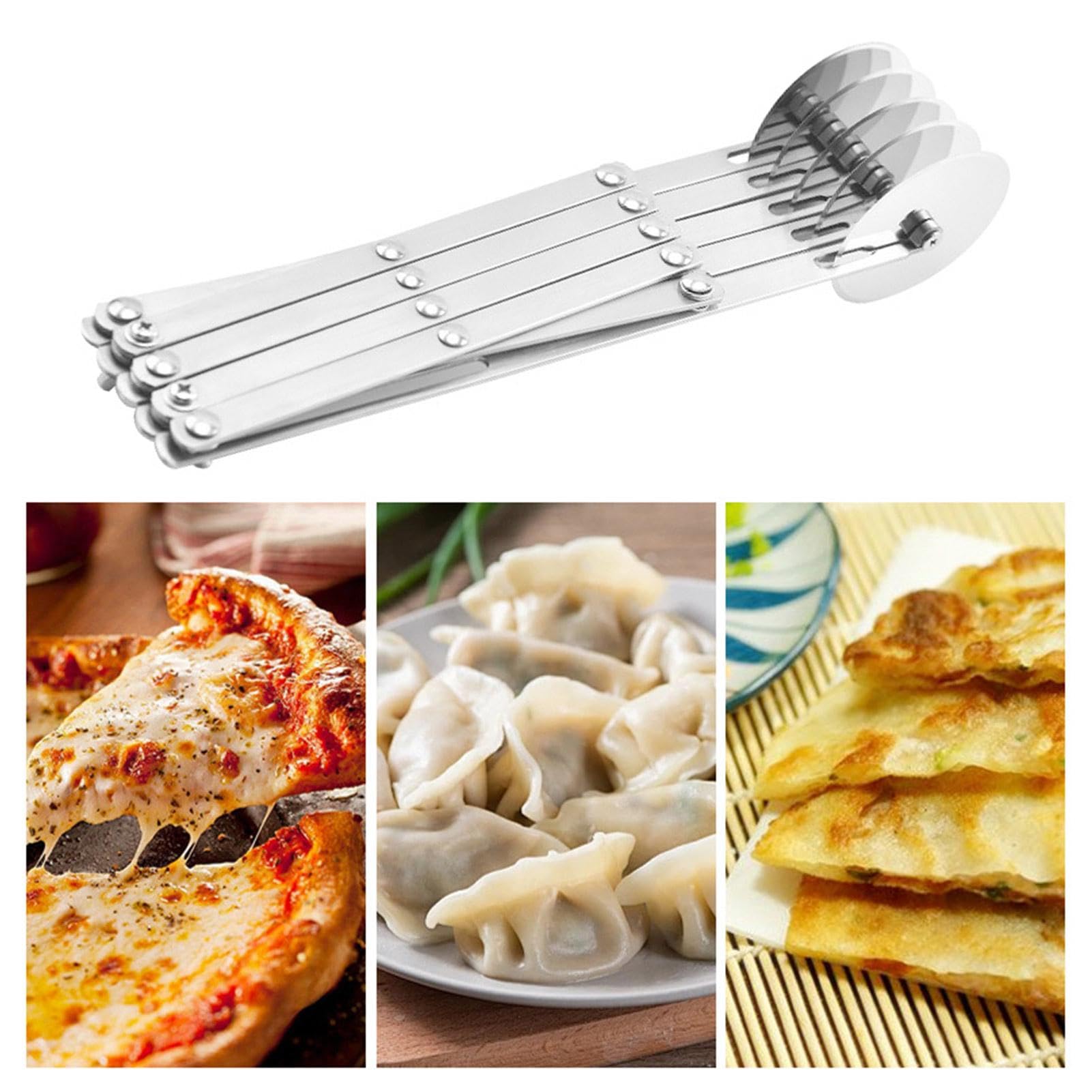 Raschietto Tagliapasta De Buyer In Acciaio Inox, Flessibile Cm 11 X 95 264006