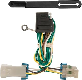 Curt Manufacturing 55359 Vehicle-Side Custom 4-Pin Trailer Wiring Harness, Fits Select Chevrolet S-10, GMC Sonoma, Isuzu Hombre