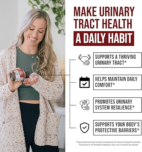 Miniatura 5 de CranEaze®: Cranberry Juice Extract Plus D-Mannose – 36 mg PAC, 100% Soluble PAC - Supports Urinary Tract Health – Most Effective Cranberry Pills for