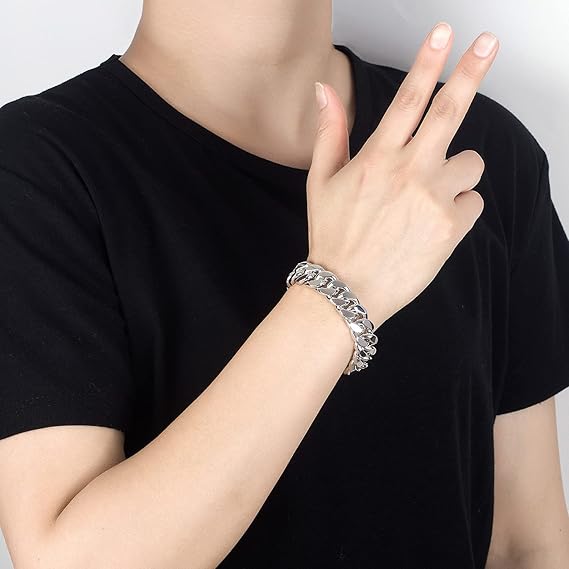 H&Beautimer 925 Sterling Silver Chopin Chain - 2MM Minimalist Necklace For Men & Women