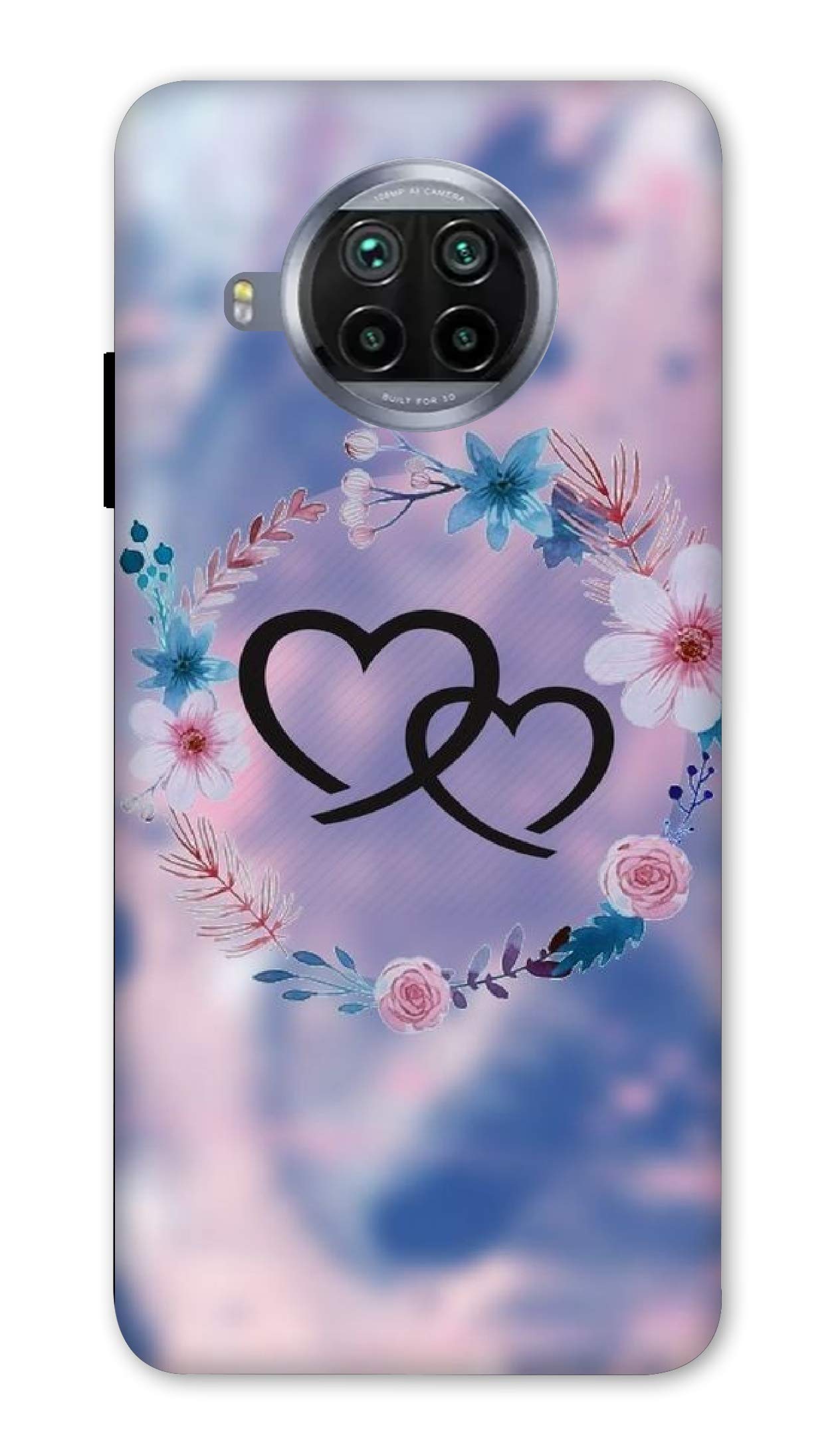 CellPhony Designer Printed Back Cover for Mi 10i Design_1700 (Polycarbonate, Hard Case, Multicolor) Princess