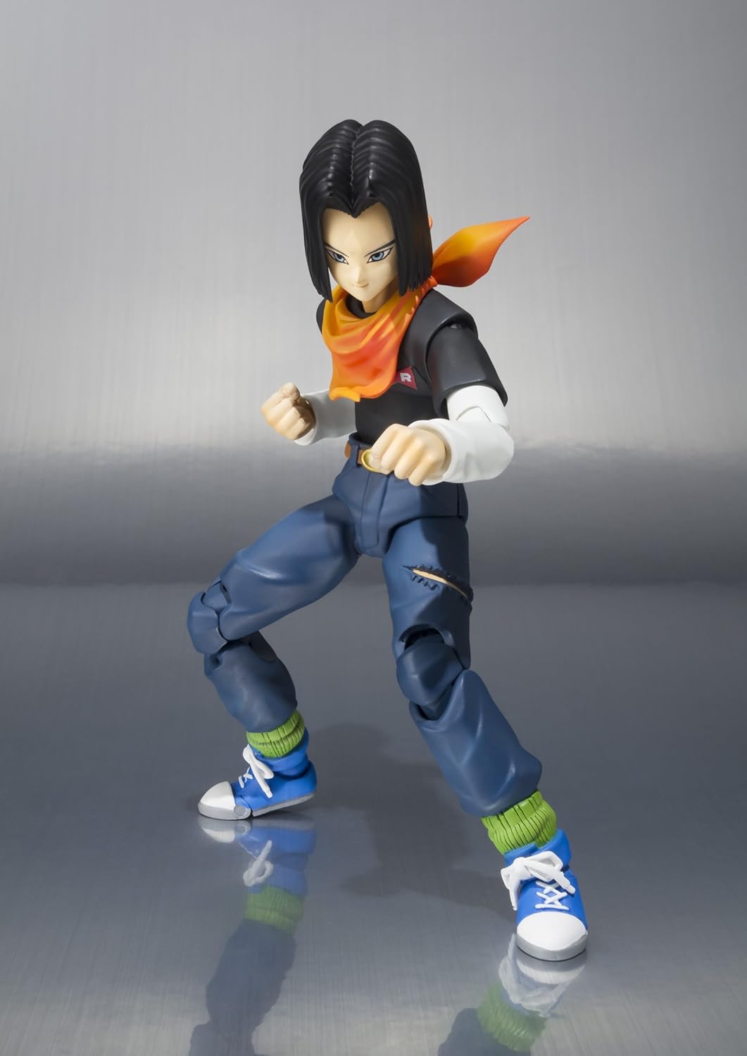 TAMASHII NATIONS Bandai S.H. Figuarts Android 17 "Dragon Ball Z Action Figure
