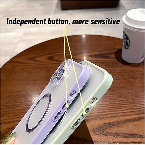 Miniatura 5 de Funda protectora para iPhone 13 (6.1 pulgadas), antiarañazos, color rosa