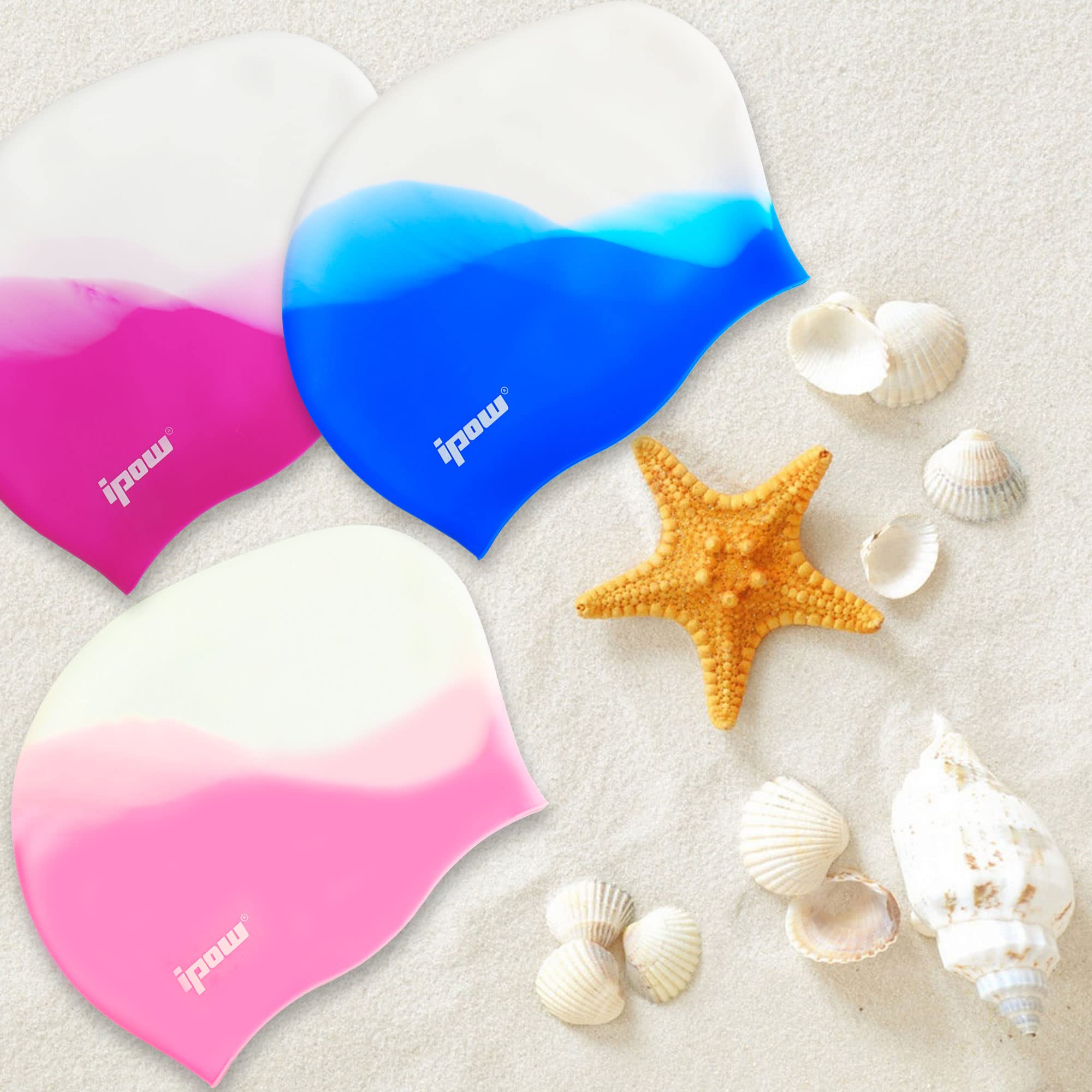 Cuffia Da Nuoto In Silicone Per Capelli Lunghi - Antiscivolo E Impermeabile - Taglia Unica - Foto 10