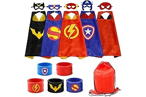 Kids Superhero Capes Dress up Capes for Boys Girls Superheros Capes