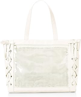 [ウィゴー] 痛バッグ 痛バ 【Lサイズ】 レースアップ トートバッグ バッグ デコバッグ 鞄 A3 A4 クリアバッグ クリア 推し活 推し活グッズ 推し活バッグ ライブ イベント 春 夏 秋 冬 プレゼント ギフト レディース