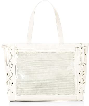 [ウィゴー] 痛バッグ 痛バ 【Lサイズ】 レースアップ トートバッグ バッグ デコバッグ 鞄 A3 A4 クリアバッグ クリア 推し活 推し活グッズ 推し活バッグ ライブ イベント 春 夏 秋 冬 プレゼント ギフト レディース