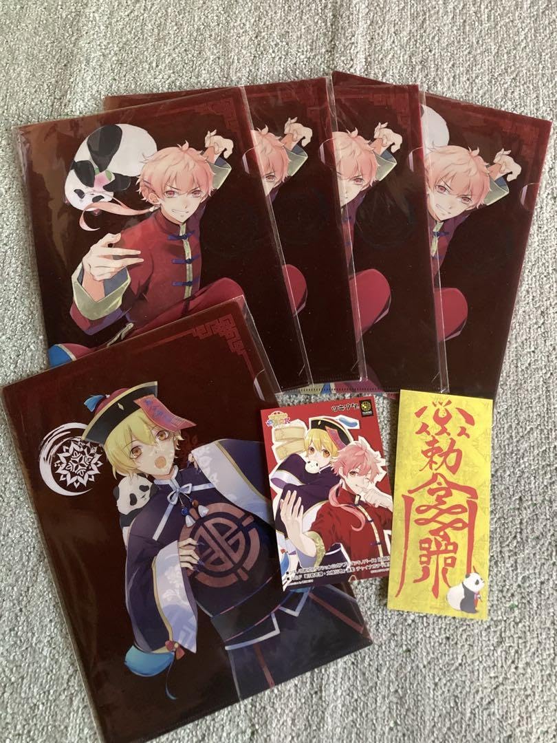 新品】ツキウタ。 クリアファイル アニくじ まとめ売り 新品】ツキウタ