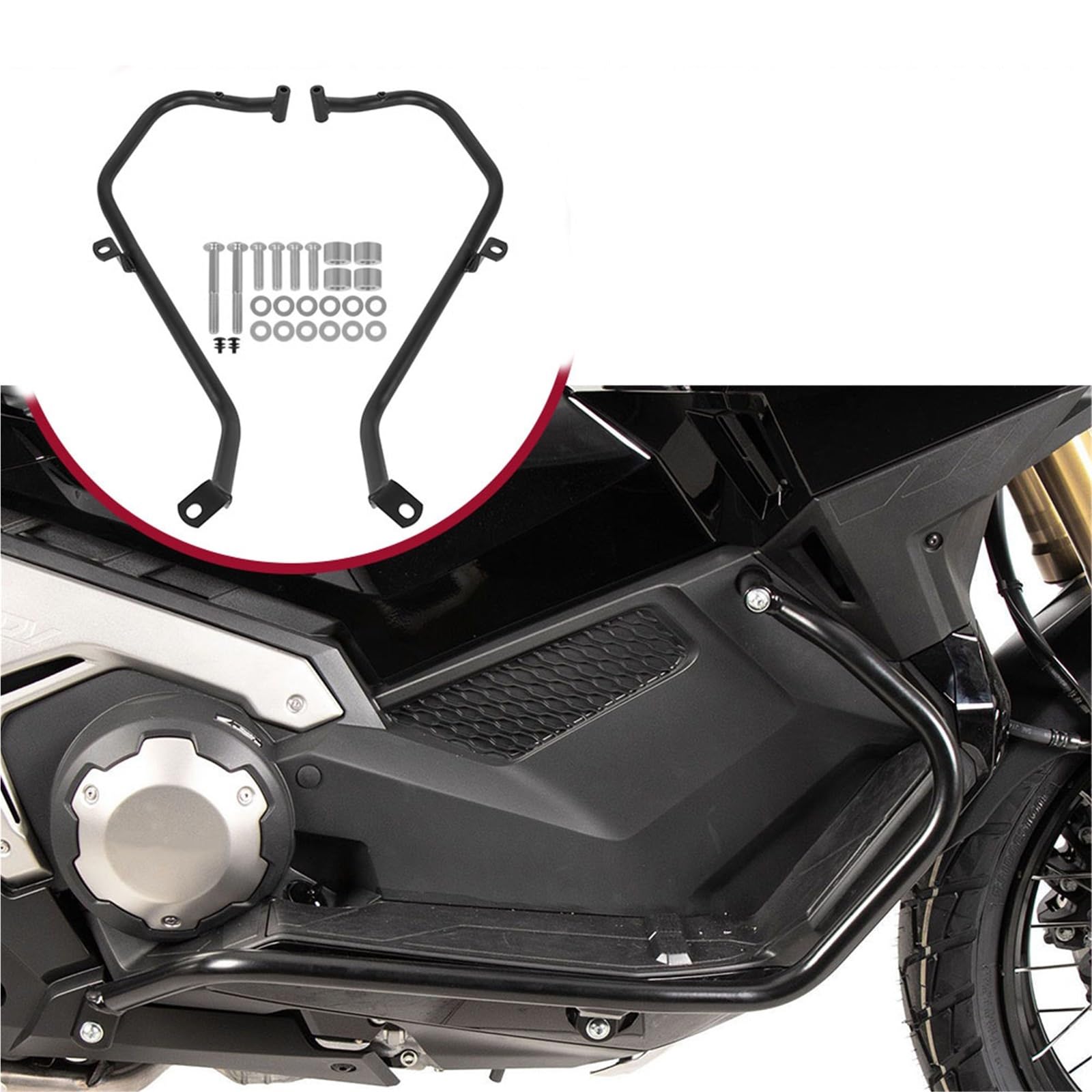 Per X-ADV 750 XADV750 2017-2026 Moto Crash Bar Telaio Di Protezione Del Motore Guardia Paraurti Stunt Gabbia Accessori