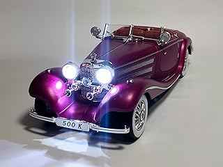 Maquet Classic Metal Moving Door Opening Boot Bag Steering Wheel Motor Sound Front Rear Light PULL BACK + Gift