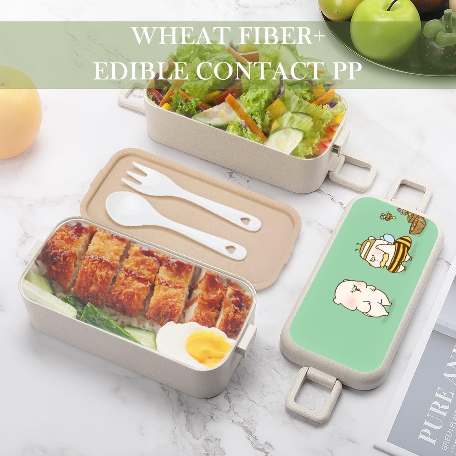 Amazon | ともだちはくま 弁当箱 2段ランチボックス 収納 大容量 漏れ