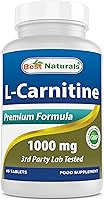 Vista 1 de Best Naturals L-Carnitina 1000mg 60 tabletas (60 unidades (paquete de 1))