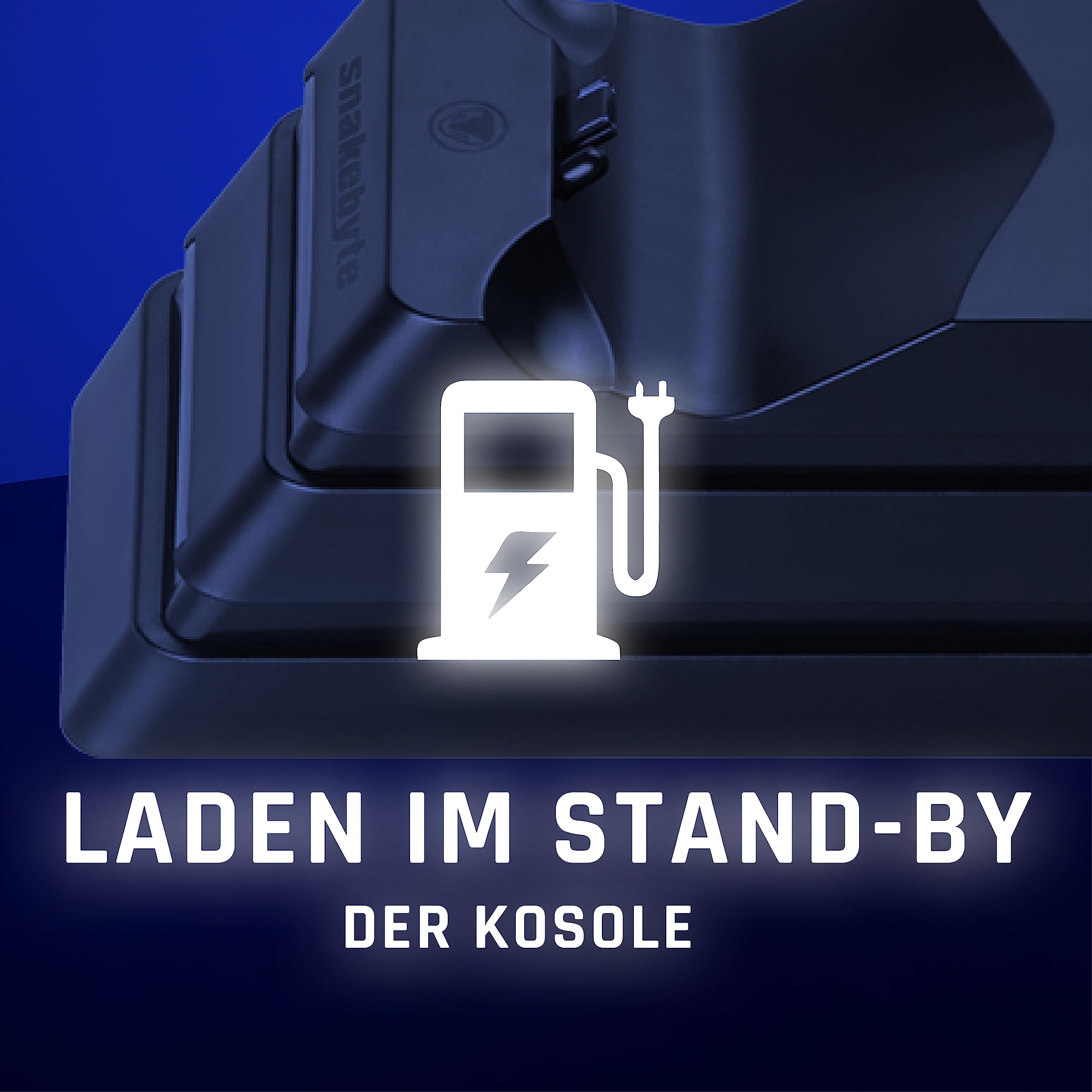Snakebyte PS4 TWIN:CHARGE 4 Ladestation für PlayStation 4 PS4 Slim PS4 Pro Dualshock 4 Controller Docking Station schwarz