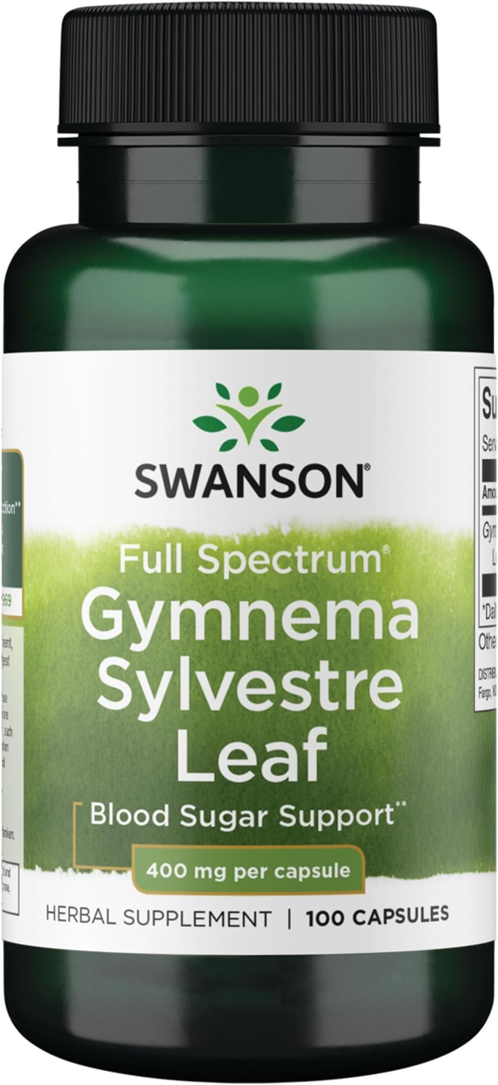 Swanson Gymnema Sylvestre Leaf (400mg, 100 Capsules)