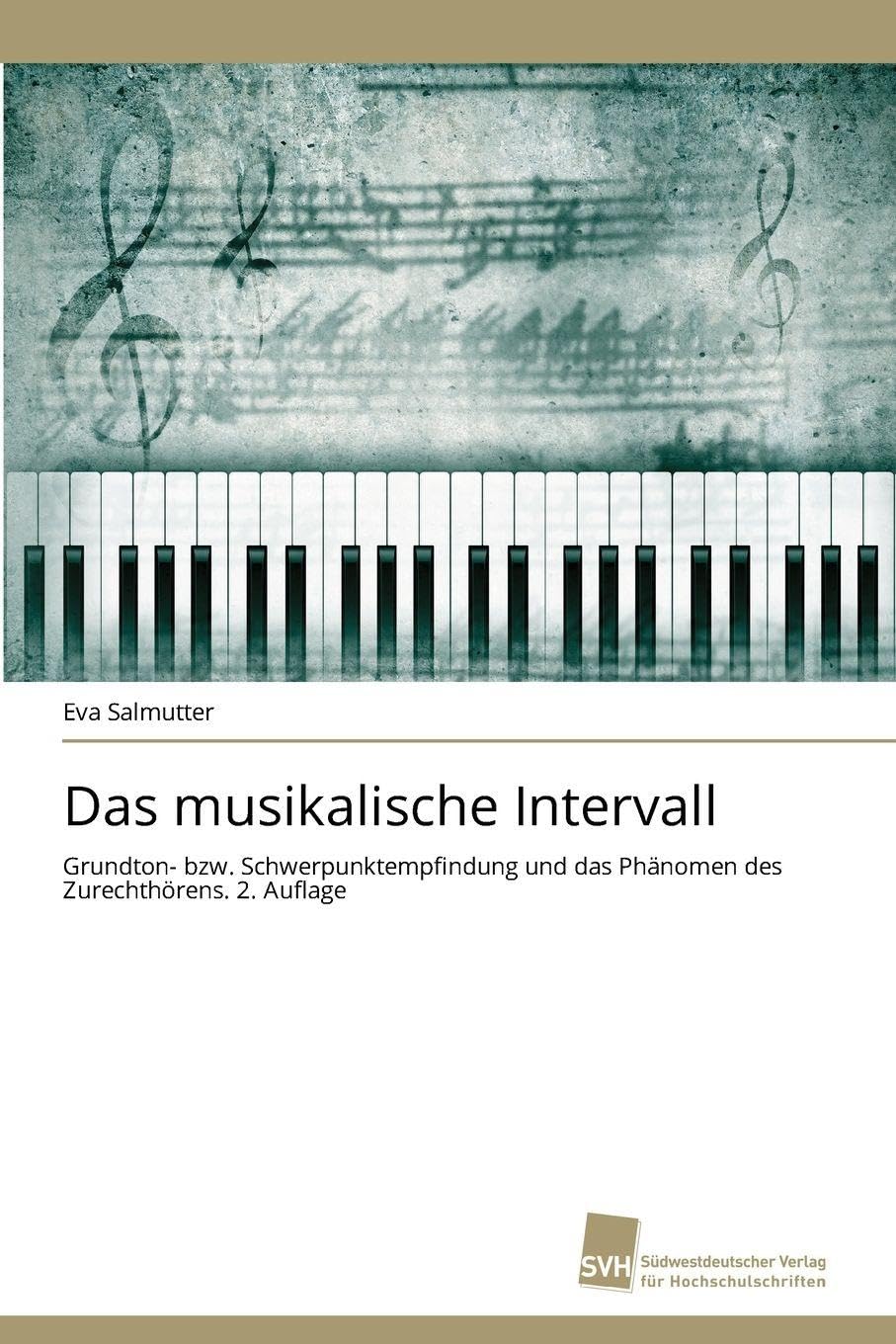 Das musikalische Intervall livre de théorie pour apprendre la musique et les intervalles