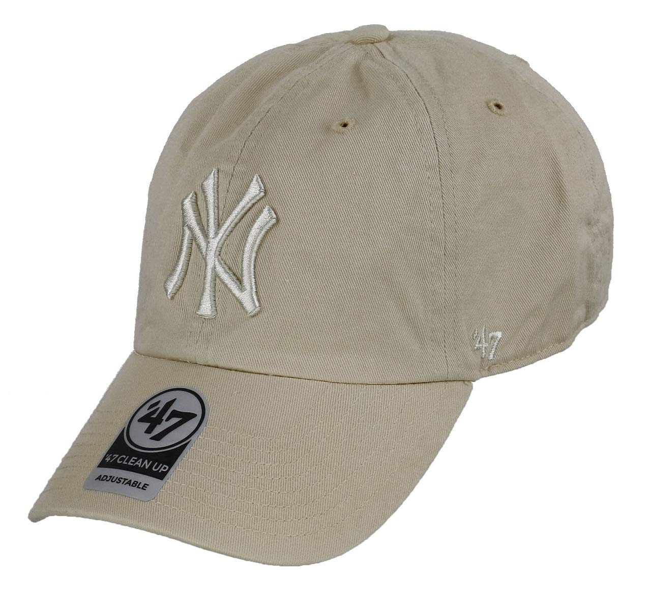 47 Brand Adjustable Cap - Clean UP New York Yankees Natural