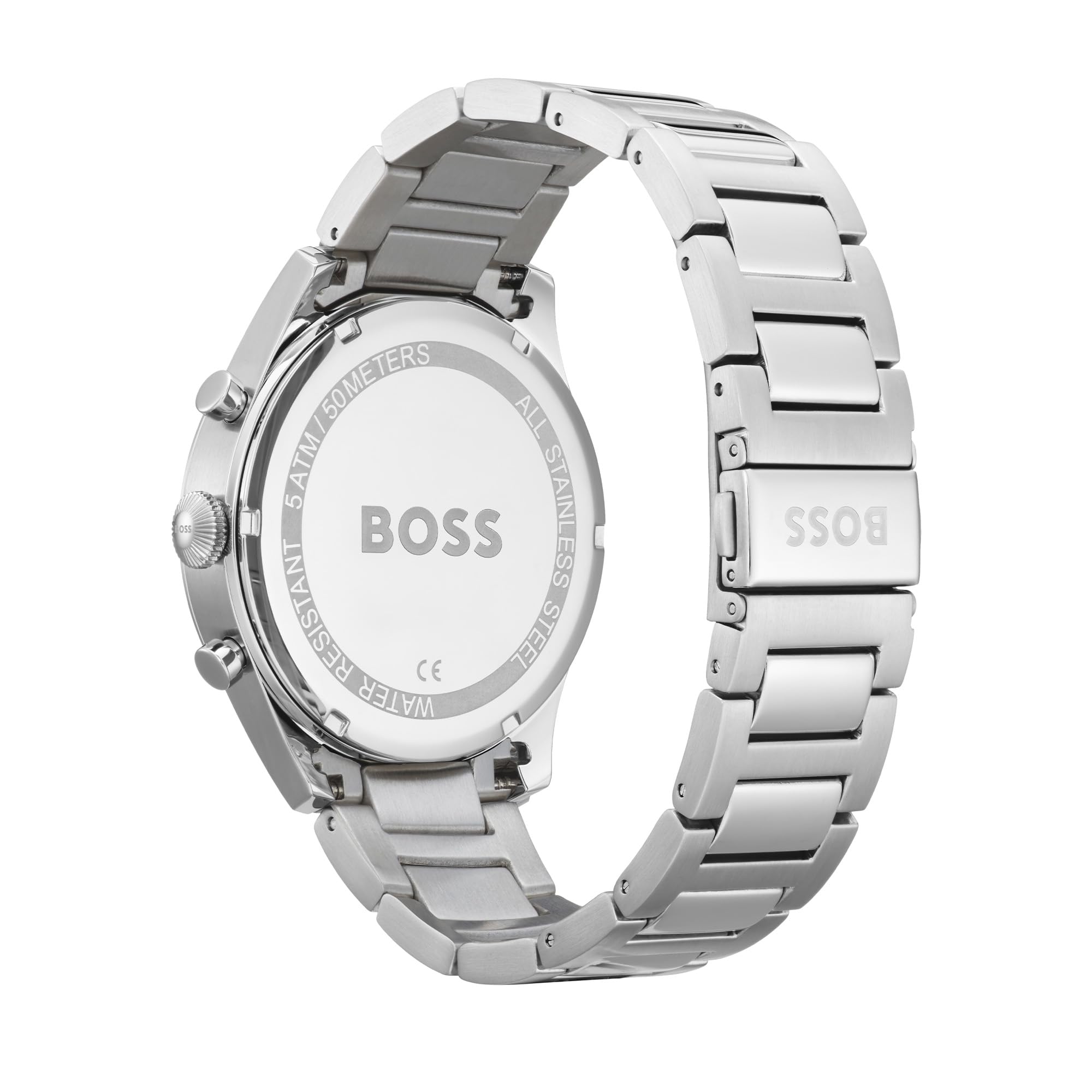 BOSS Reloj Analógico para Hombre de Cuarzo con Correa en Acero Inoxidable 1513712