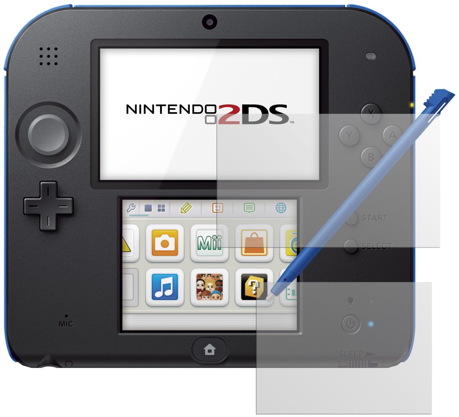 dipos 4x Protector de Pantalla mate para Nintendo 2DS | Antirreflejos, anti-reflectante, ajuste perfecto, antiarañazos, sin burbujas, compatible con huellas dactilares, autoadhesivo
