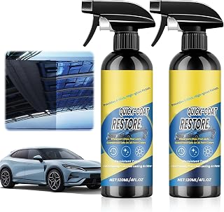 2Pcs Nano Quick Coat Restore Coating Spray,2026 New Advanced Automobile Quick-Acting Coating Agent,Quick Effect Coating Agent for Car Dust Proof and Glazing Effects Long-Lasting Car Showroom Gloss