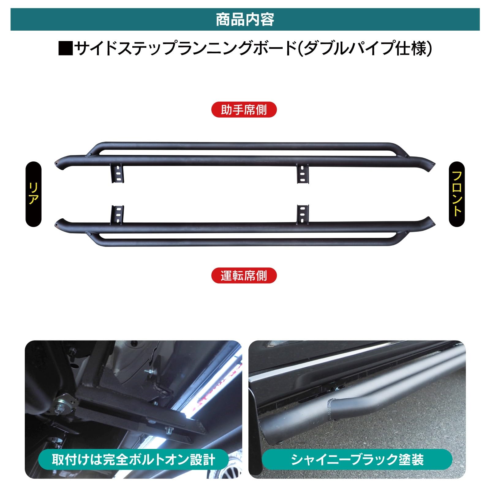Amazon.co.jp: 【VALFEE ジャパン】ハイゼットカーゴ アトレー サイド 