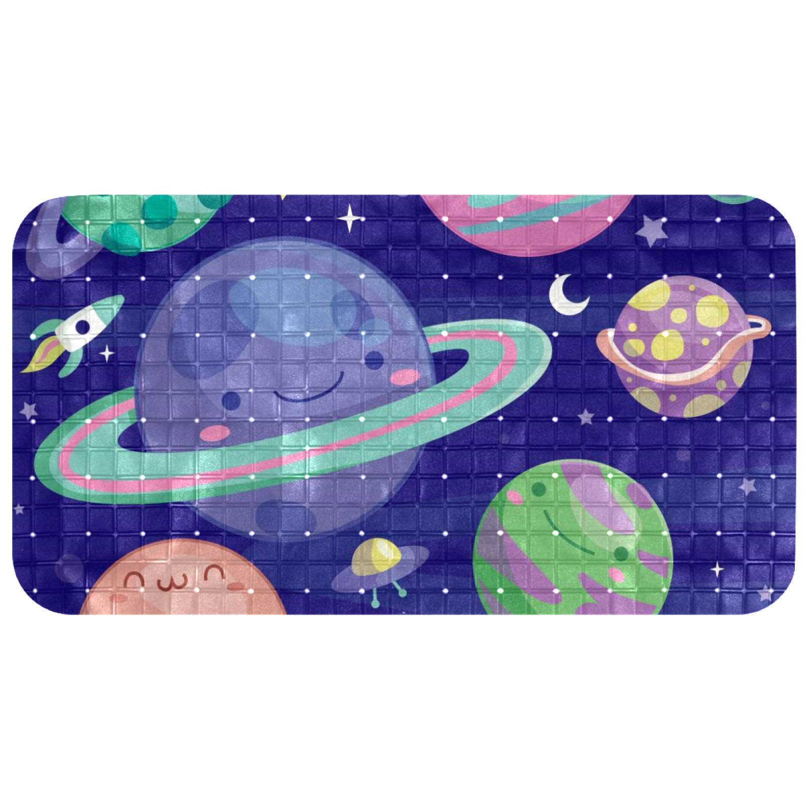 Alfombrilla para bañeras antideslizante con ventosas de agarre fuerte para niños