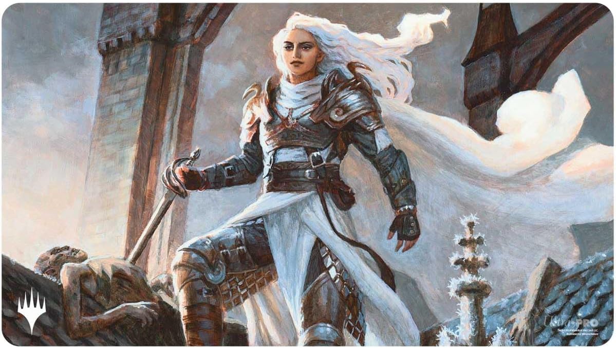 Ultra PRO - Innistrad Remastered Thalia, Heretic Cathar Playmat for Magic: The Gathering, Gaming Accessories, MTG Tabletop Gaming Gear, Card Game Supplies, TCG Playmat, Collectible Card Game Mat