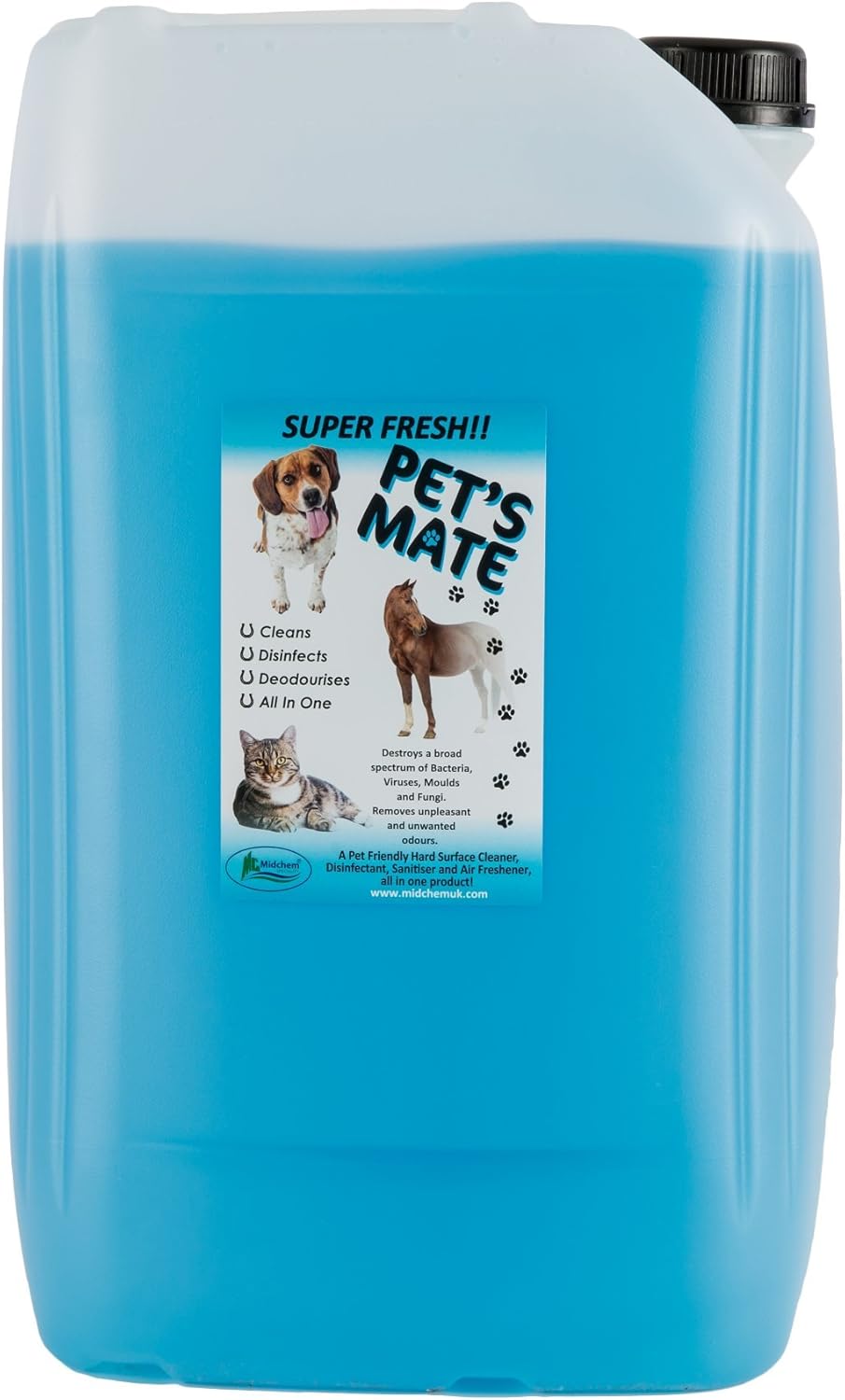 25L Alpine Fresh Pet Cattery Kennel Chicken Coop Disinfectant