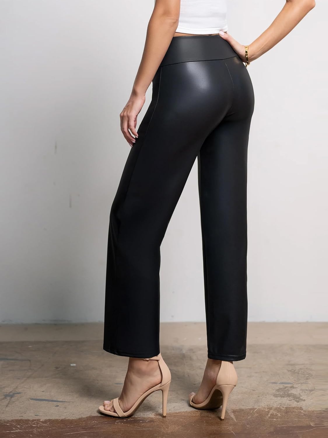 Conceited Luxe Leggings – Velvet or Vegan Leather (Plus Size Available) - Image 5