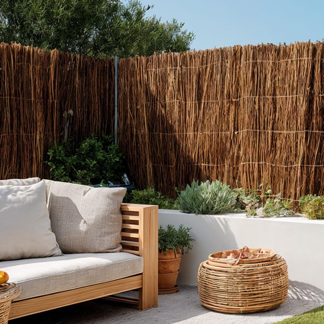NORTENE Brezo Tricapa Triobruc para garantizar privacidad 1.5X3 M | Ideal Para La Decoración De Exteriores, Fácil Instalación En Terraza, Balcón Y Jardín, Resistente Y Duradero
