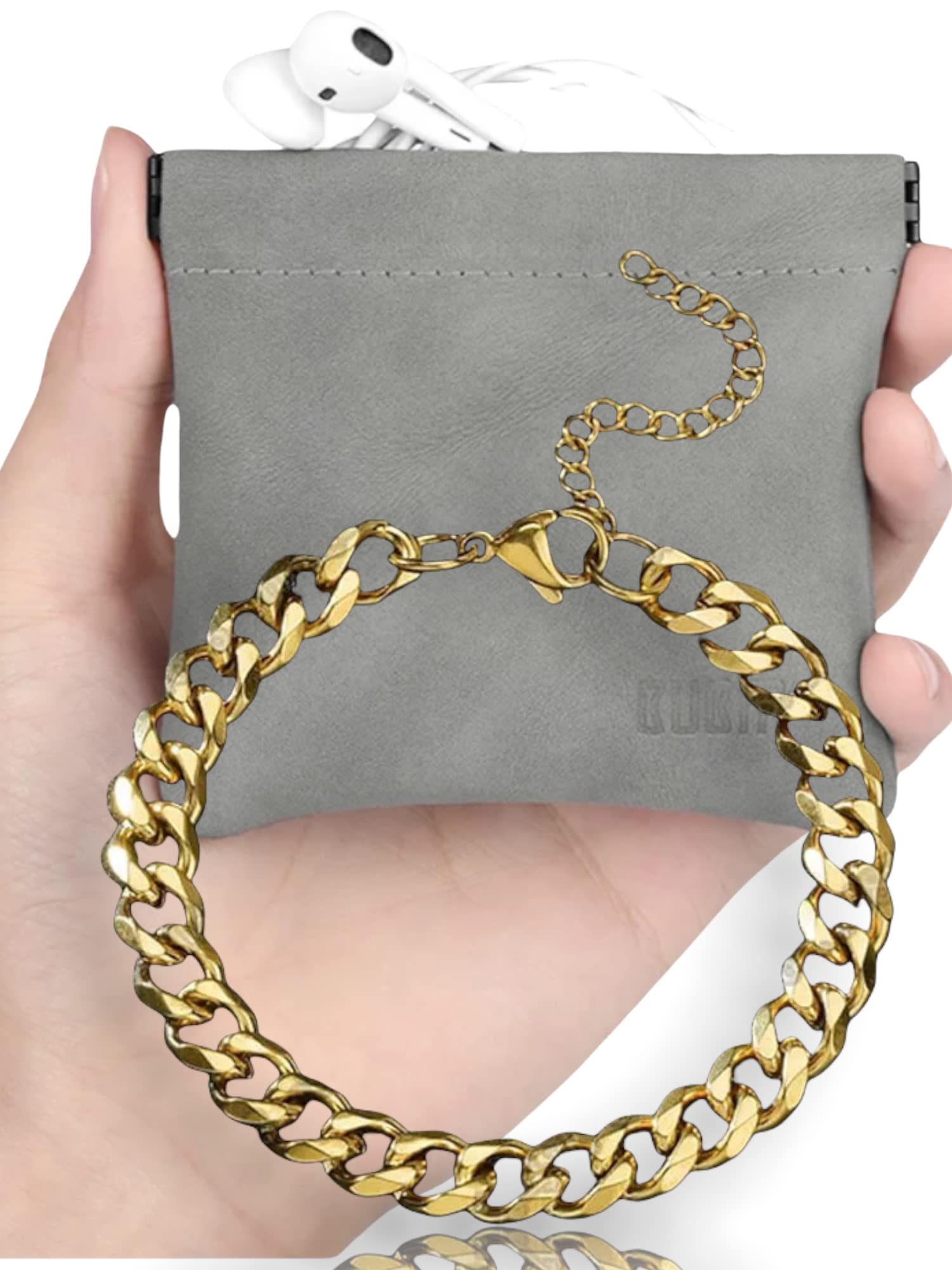 花禅 BUBM ジュエリーケース ジュエリーポーチ 携帯用 持ち運び用 ヌバック 花禅 BUBM ミニポーチ ジュエリーケース ジュエリーポーチ