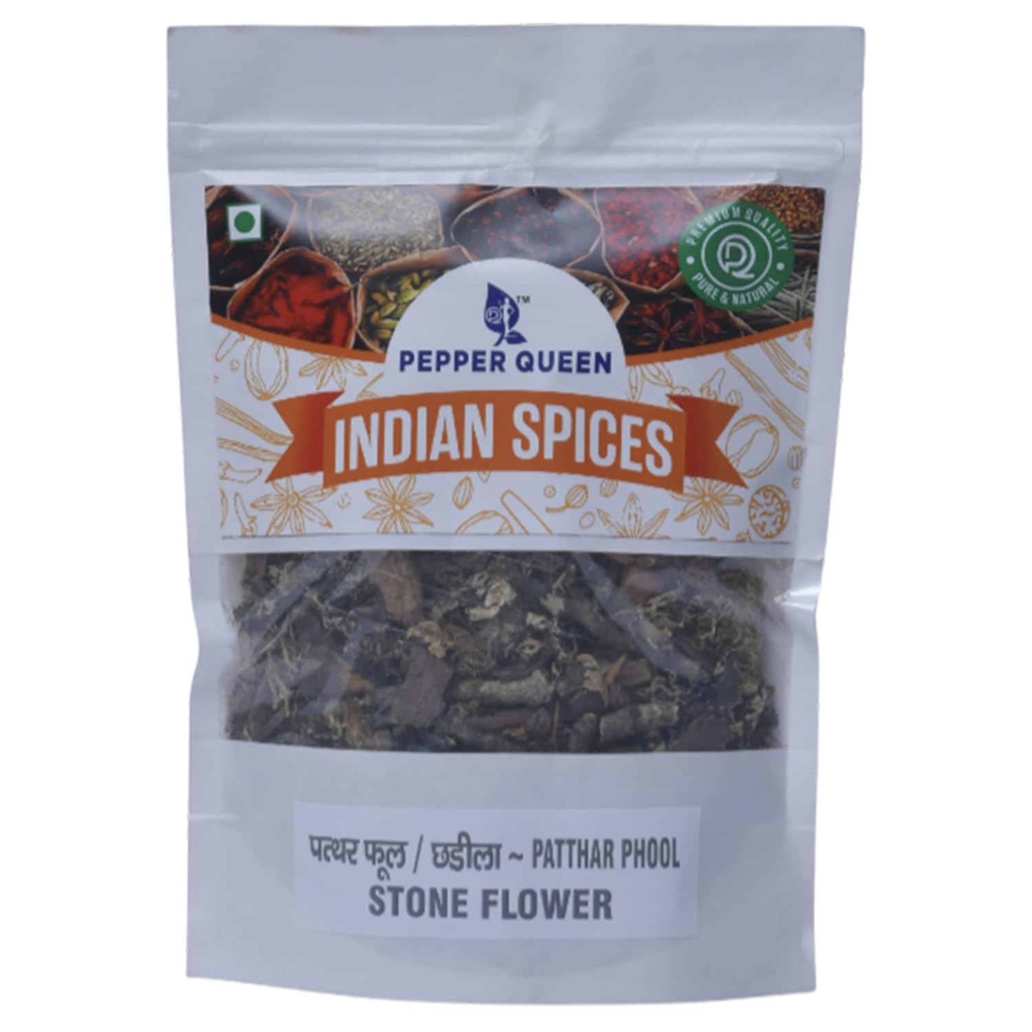 PEPPER QUEEN Parmotrema Perlatum,Stone Flower,Pathar Phool,Dagar da