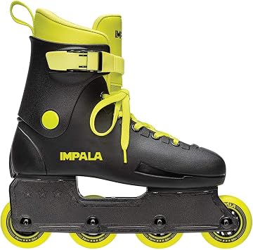 Impala Rollerskates Impala Lightspeed Inline Skate Black/Fluoro 6 M