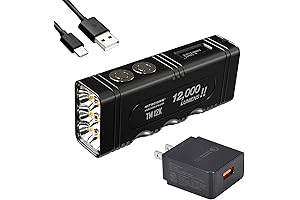 Nitecore TM12K: Unleash 12,000 Lumens of Unparalleled Illumination