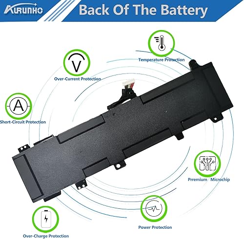 Miniatura 6 de AURUNHO C41N1906-1 90Wh - Batería de repuesto para portátil ASUS TUF Gaming A17 FA706 FA706II FA706IU A15 FA506II FA506II FA506QR 2021 F15 FX506
