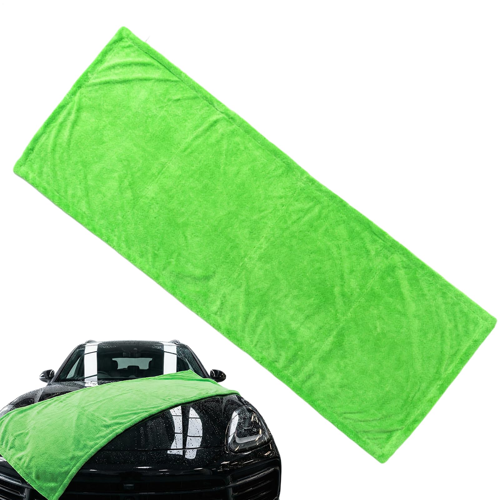 Serviette en microfibre pour voiture anti-rayure pour intérieur et vitrage