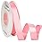 Ribbli Pink Satin Ribbon 5/8 inch x Continuous 25 Yards,Double Faced Satin Use for Craft, Gift Wrapping, Christmas Ornaments, Hair Bows, Bouquet Bows