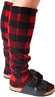 Vista 3 de Knee-High Fleece Socks Wide Calf Unisex