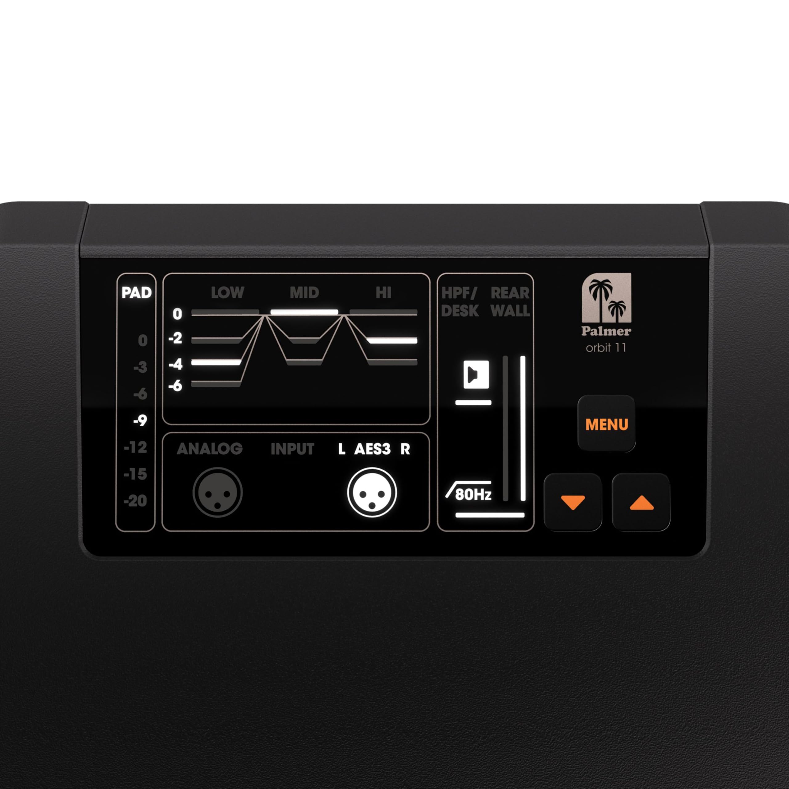 Palmer Orbit 11 Black - Aktiver Studiomonitor