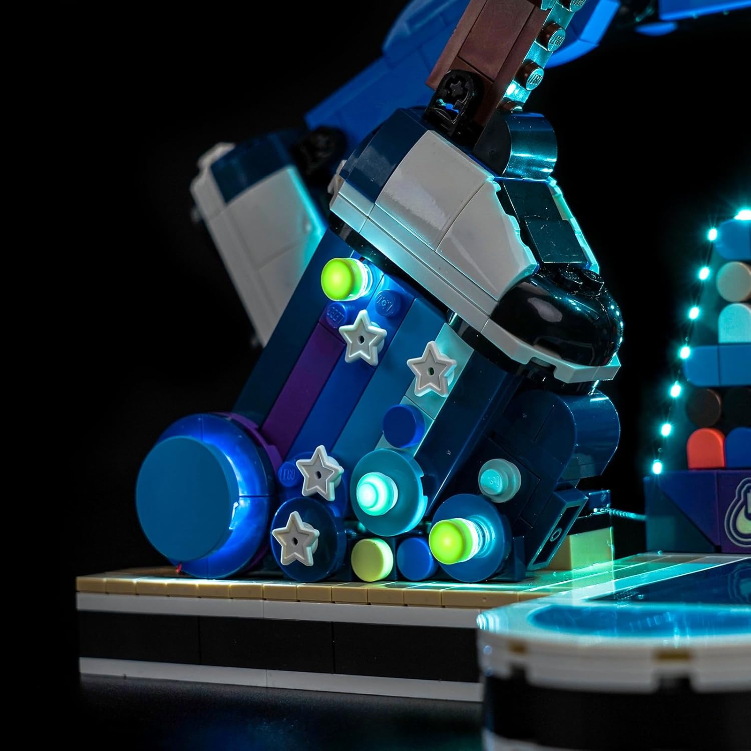 LED Lighting Compatible with Lego 43010 Nike Slam Dunk - JUST Lights,RC Light Kit Compatible with Lego 43010 - Model NOT Included