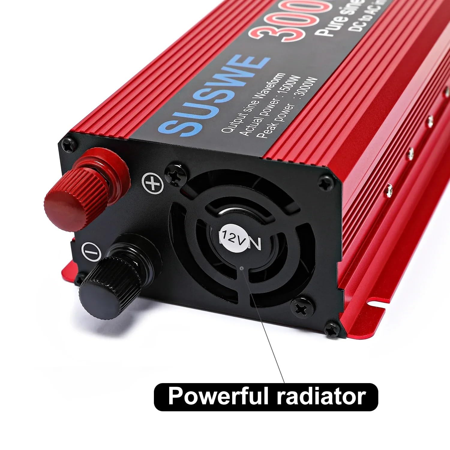 Power Inverter,Inverter Auto 3000W Onda Pura, 12V/24V DC a 220V/110V AC(2000W,24V)