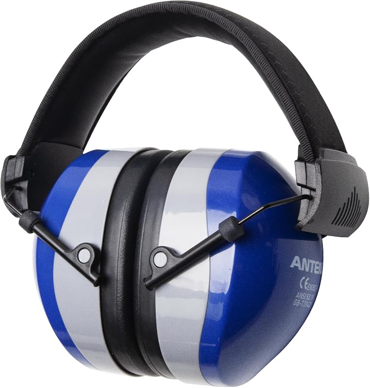 37dB Gun Range Ear Protection, Adjustable Ear Muffs for Noise Reduction, for Shooting, Construction, Mowing