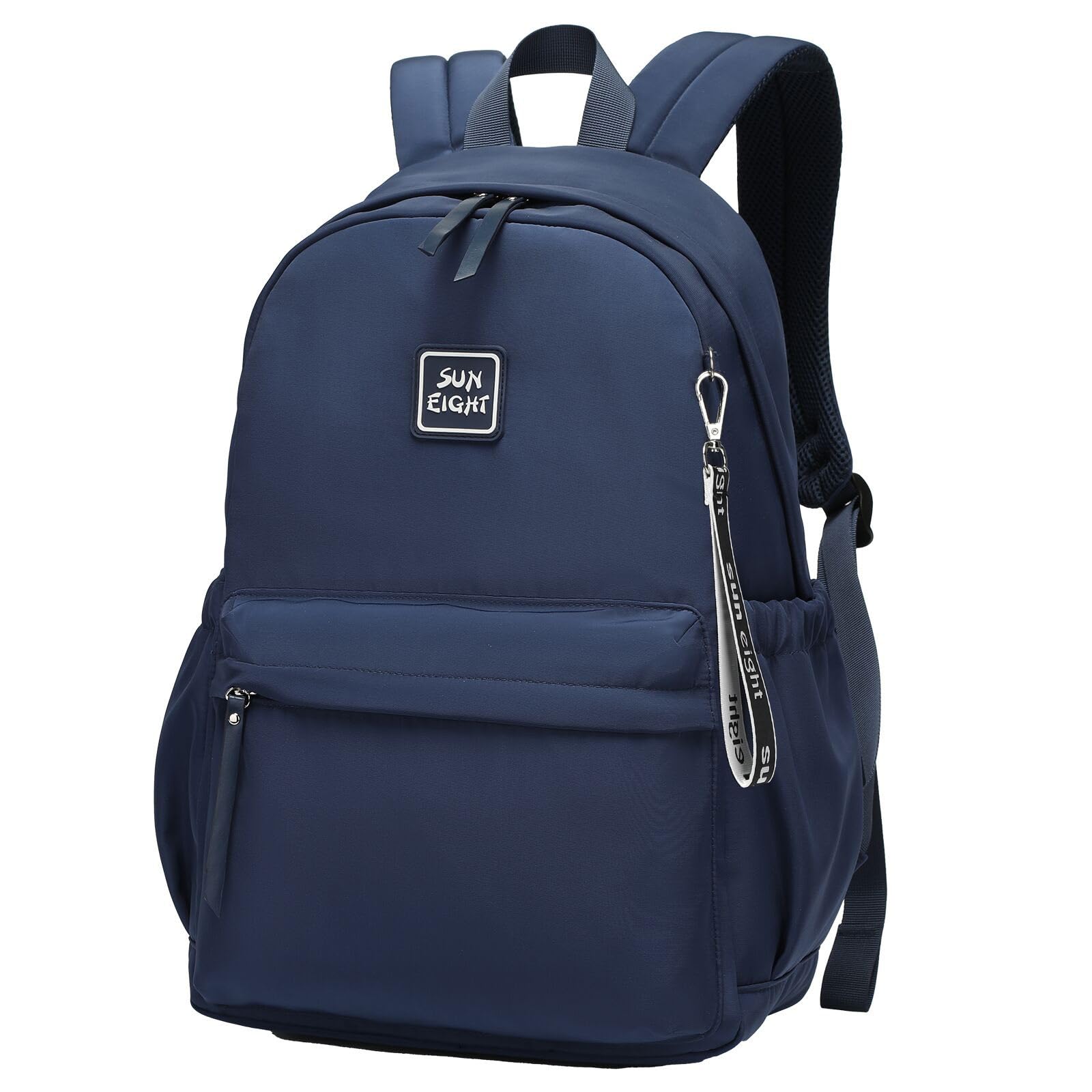 ACNCN Teen Girls Casual Backpack College Daypack Women Daily Travel Laptop Bag Sports backpack, Boys School Backpack(Navy Blue)