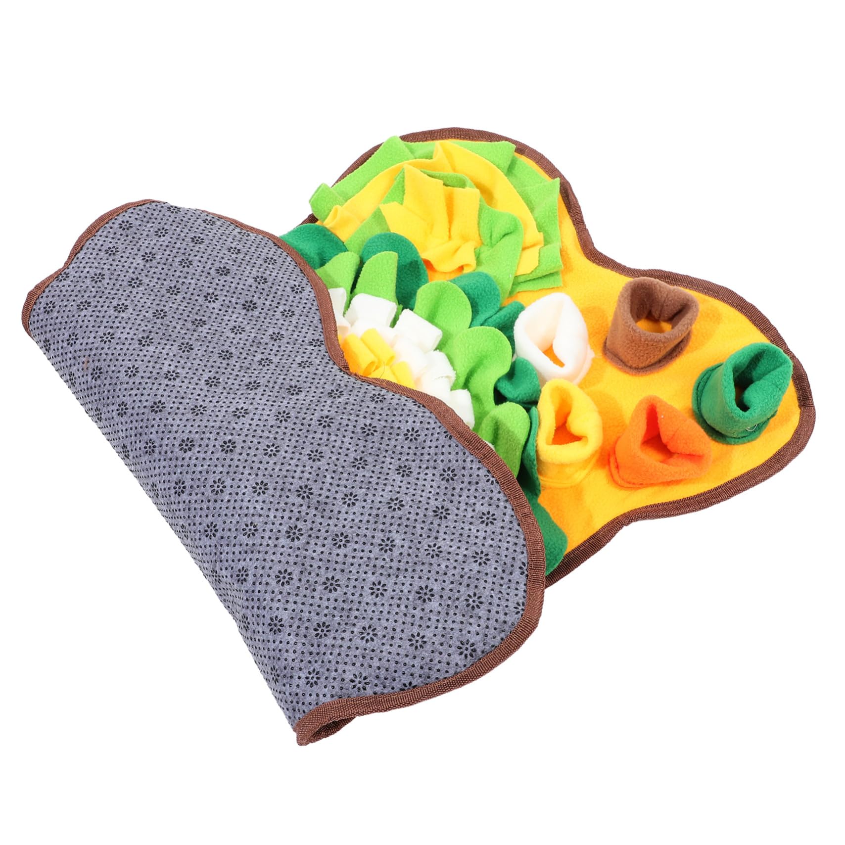 Toyvian Tapete para Entrenamiento para Forma en Perros Olfativo de Material Hueso Pelusa y Juegos de Búsqueda Adecuado de Comida