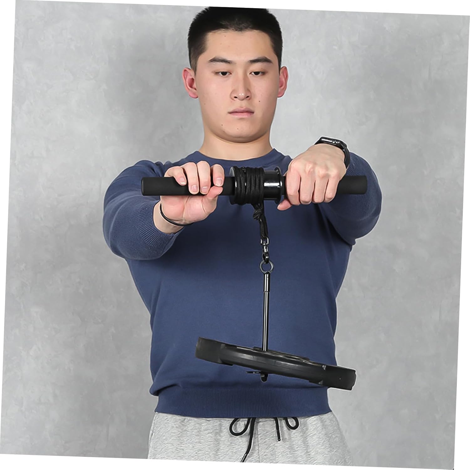 Professional Forearm Exerciser Wrist Roller for Arm Workout Hand Trainer Wrist Therapy Equipment