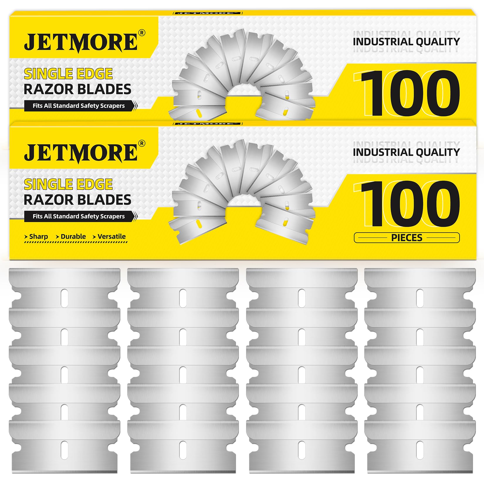 Jetmore Razor Blades - 50 Pack -8 Jetmore Razor Blades - 50 Pack -8
