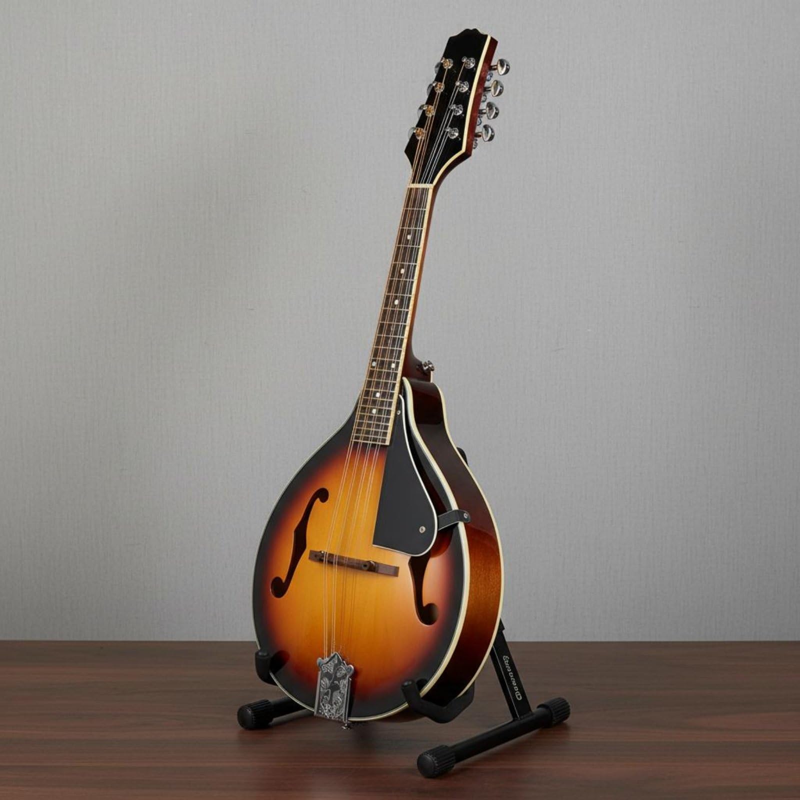 8-saitige Mandoline mit Tragetasche Anfängermandoline glänzendes Finish Zupfinstrument für Anfänger